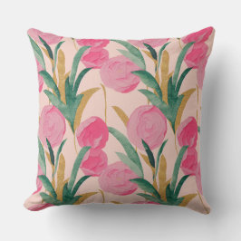 Almofada Flores Rosa