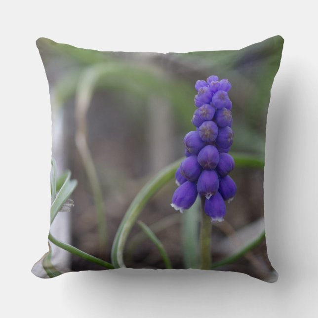 Almofada Flores Roxas (Frente)