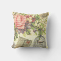 Flores Vintage, Carimbos e Aves