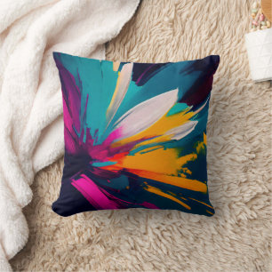 Almofada Florescimento Vívido – Energia Explosiva Floral Ab