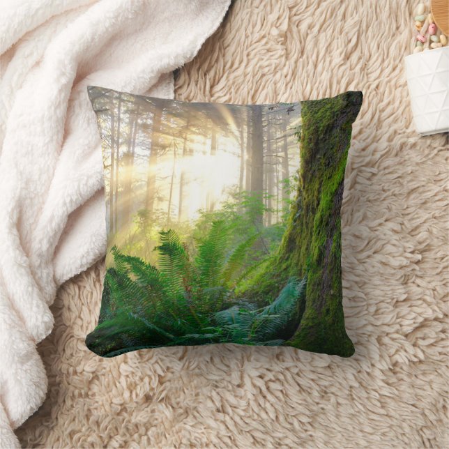 Almofada Floresta da Costa Pacífica, Oregon (Cobertor)