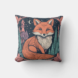 Almofada Floresta Encantada Fox D20