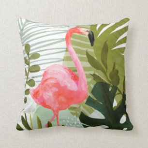 Almofada Floresta Flamingo
