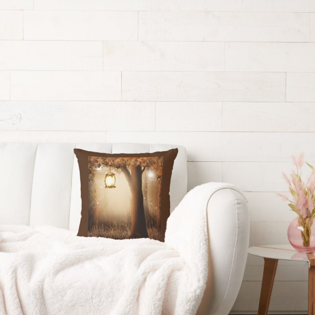 Almofada Floresta Mágica com Luzes Fadas (Sofá)