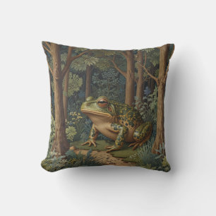 Almofada Floresta sapo Vintage boho
