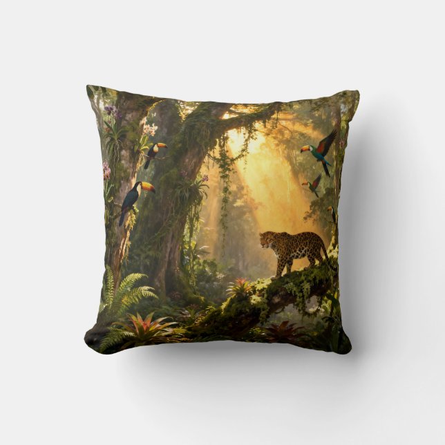 Almofada Floresta Tropical (Frente)