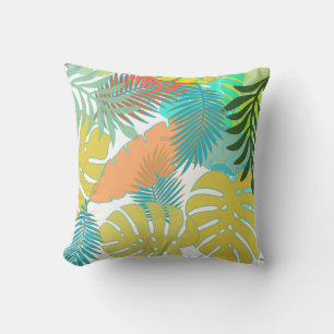 Almofada Floresta Tropical PixDezines/monstera/fundo diy