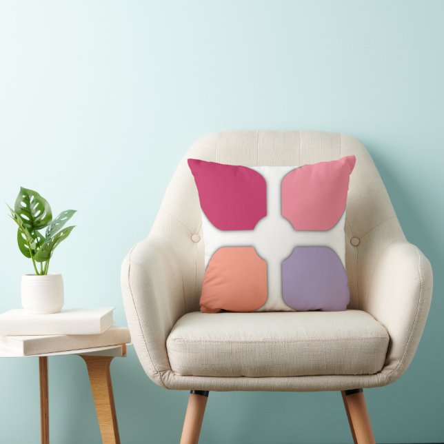 Almofada Flower Cross (Cadeira)