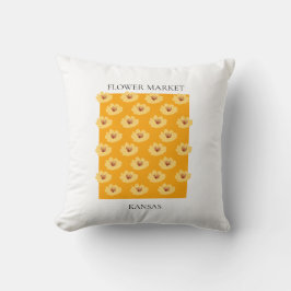 Almofada Flower Market - Kansas