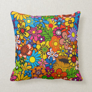 Almofada Flower power!