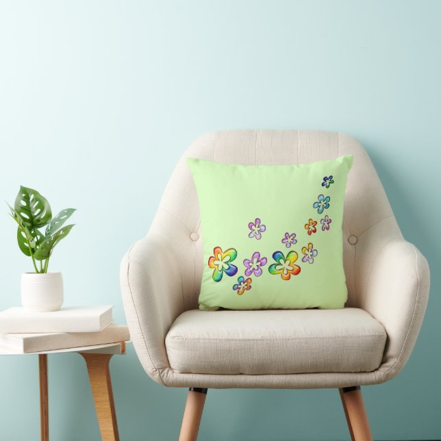 Almofada Flower Power Floating Blossoms 1 (Cadeira)