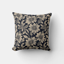 Almofada Flower Throw Pillow