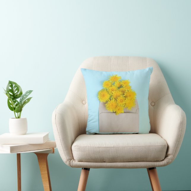 Almofada Flowers | Dandelions in Envelope (Cadeira)