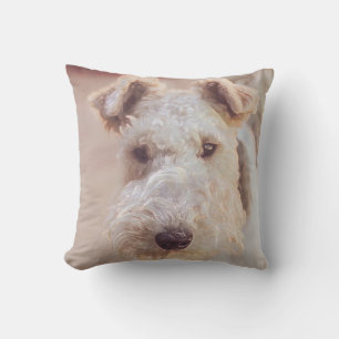 Almofada Fluffy Airedale Welsh Terrier Tipo Cãozinho