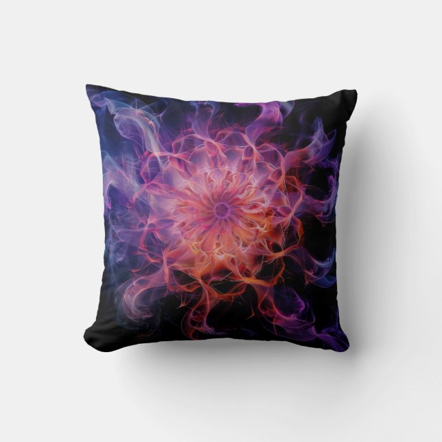 Almofada Fluxo De Emberflow Kirlian: Forma De Mist Elétrica (Frente)
