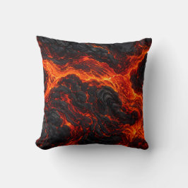 Almofada Fluxo de Lava Ardente