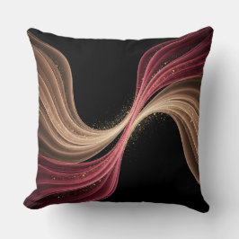 Almofada Fluxo Eterno de Amor — Arte Romântica Abstrata