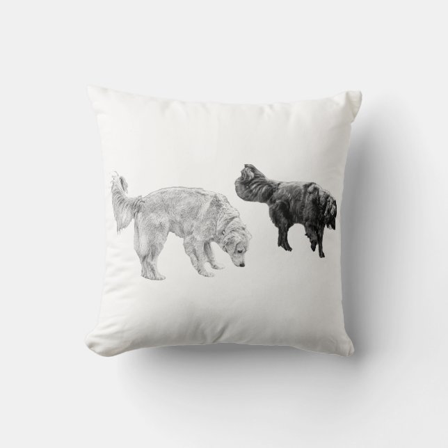 Almofada Foco de Leaf-Litter, Duo Silencioso (Frente)