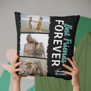 Almofada Fofa 'Melhores Amigas Para Sempre' 3 Fotos