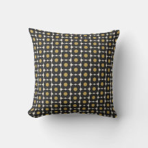 Fofo Flor de Pop Retrô Preto e Dourado Natal Féria