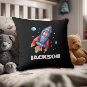 Almofada Foguete Espacial de Crianças Personalizadas