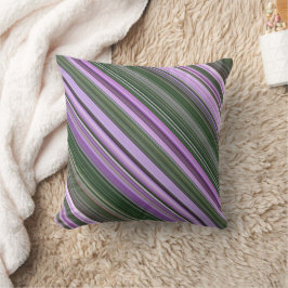 Almofada Foguetes de Dame, Roxo e Greve Verde