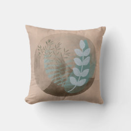 Almofada Folhagem de Estilos Boêmicos Modernos