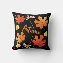 Almofada Folhagem de outono Folha Folha Folhagem