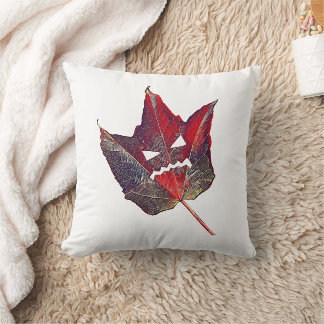 Almofada Folhagem do outono de Halloween Foliage Folha de F (Cobertor)