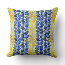 Folhas Amarelas e Azuis