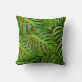 Almofada Folhas Arco-íris