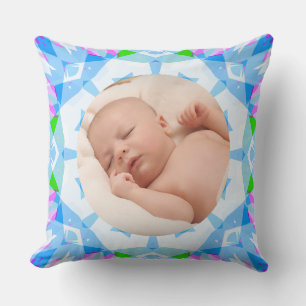 Almofada Folhas Bonito e Moles Foto Personalizada Dia das M