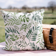 Folhas Botânicas De Coloração Verde