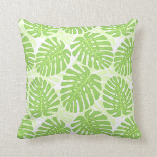 Almofada Folhas da planta tropical - teste padrão de