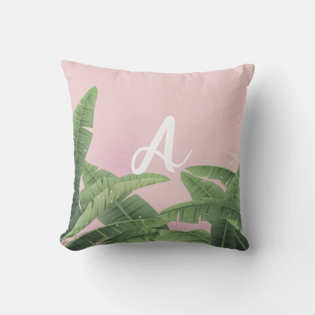 Almofada Folhas de Banana Personalizadas (Frente)