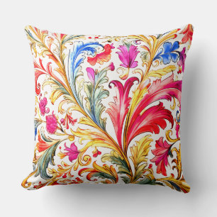 Almofada Folhas de Design Florentine de rico