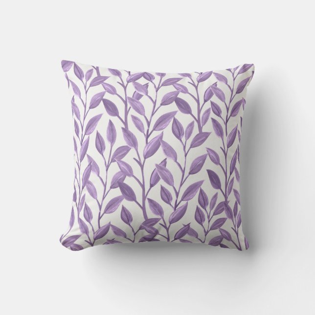 Almofada Folhas de lavanda (Frente)