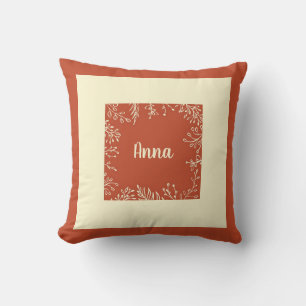 Almofada Folhas de queda simples personalizadas