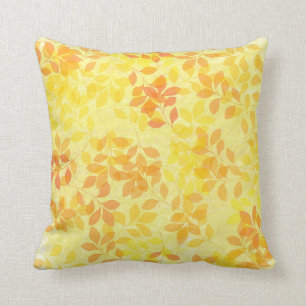 Almofada Folhas do descanso de lance do verão