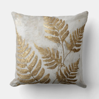 Almofada Folhas Douradas de Fern