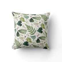 Folhas e flores de primavera verde modernas e eleg