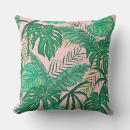 Almofada Folhas tropicais