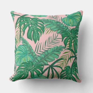 Almofada Folhas Tropicais