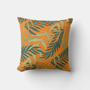 Almofada Folhas Tropicais Design Verde da Natureza