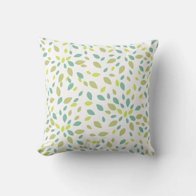 Almofada Folhas (Verde) (Frente)