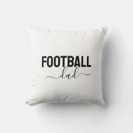 Almofada Football dad modern script