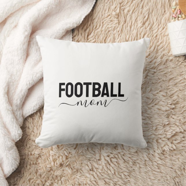 Almofada Football Mom modern script (Cobertor)