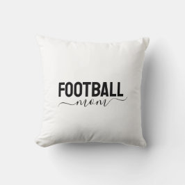 Almofada Football Mom modern script