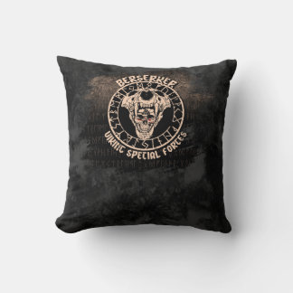 Almofada Forças Especiais Viking Berserker Crânio Rúnico Nó