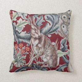 Almofada Forest Rabbit, William Morris
